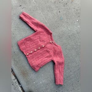 Oeuf Rose Button-Up Cardigan